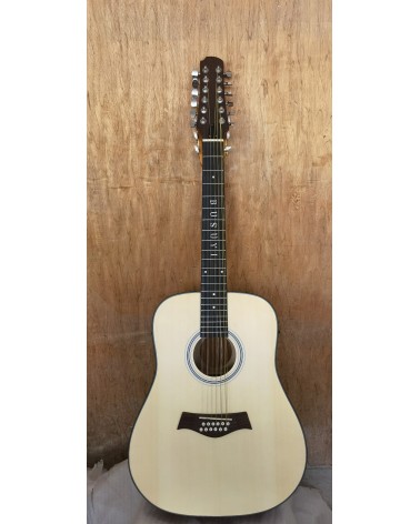 12 String Acoustic / 6 String Classical Electric, Double Sided Busuyi Guitar 2020 NPT Lefty