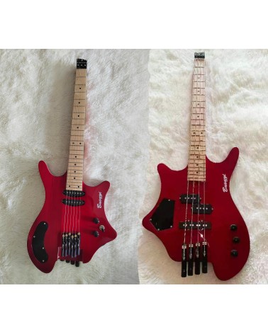 4 String Short Scale Bass/ 6 String Headless Neck Thru Busuyi Guitar