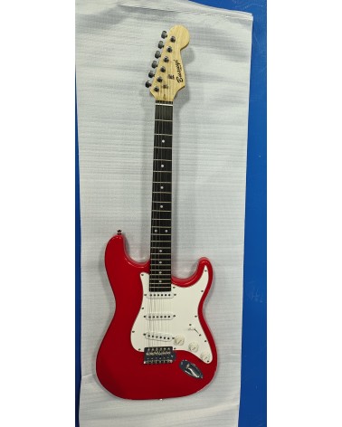 6 String Electric Guitar (Red) Busuyi VRack