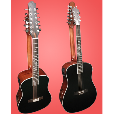 12 String / 6 String Acoustic/Electric Busuyi Guitar...