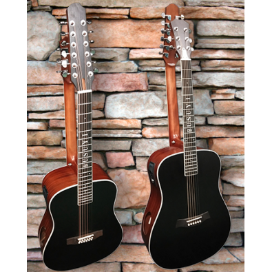 12 String / 6 String Acoustic/Electric Busuyi Guitar...