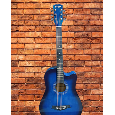 6 String Acoustic Busuyi Guitar (Blue)