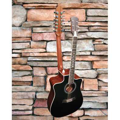 12/6 Strings Acoustic Double Neck, Double Sided...