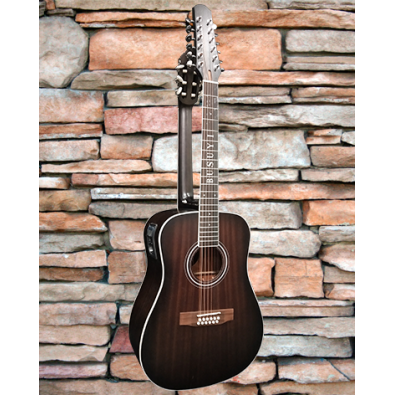 12/6 Strings Acoustic Double Neck, Double Sided...