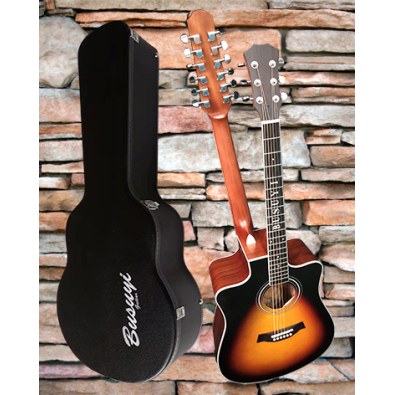 12/6 Strings Acoustic Electric, Double Sided Busuyi...