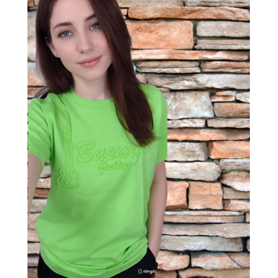 T-Shirt Embossed Green