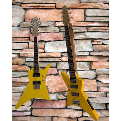 6 String Bass/ 6 String Double Neck Busuyi Guitar Right