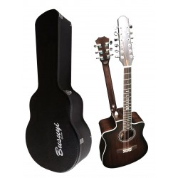 12/6 Strings Acoustic Double Neck, Double Sided Busuyi Guitar 2020 NPT