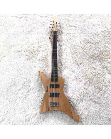 5 String Bass/ 7 String Lead Double Neck Busuyi Guitar Right